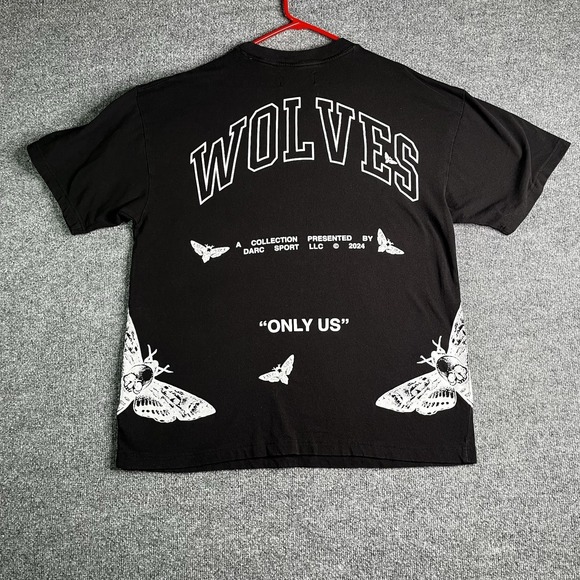 Darc Sport Marvel T-shirt Men Large Black Morbius Limited Release Oversized Gym - Picture 4 of 5